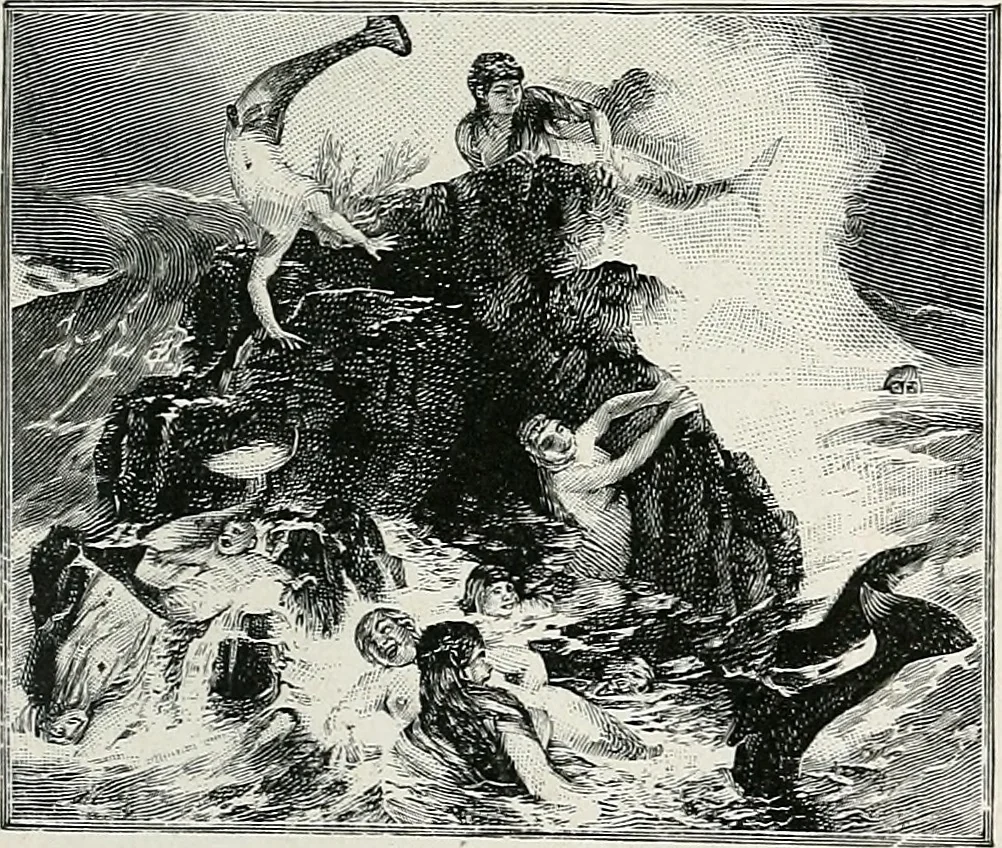 An illustration from Apollo : histoire générale des arts plastiques professée en 1902-1903 à l'École du Louvre, 1907, leaf 320