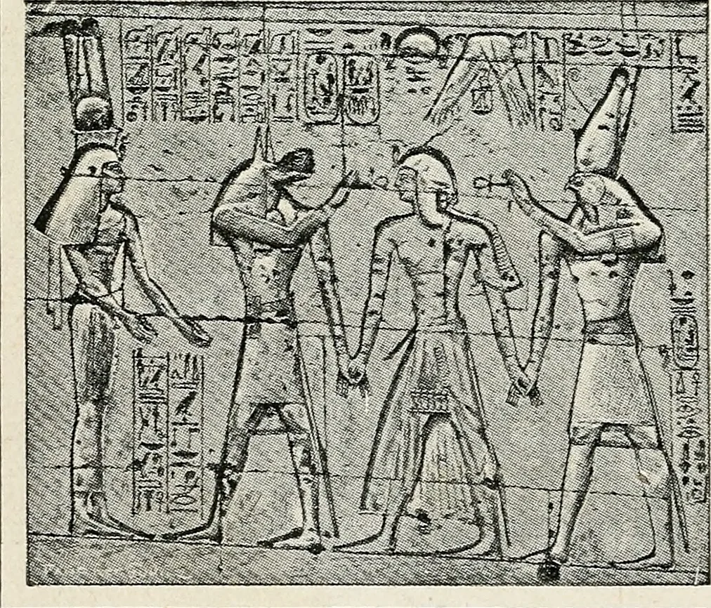 An illustration from Apollo : histoire générale des arts plastiques professée en 1902-1903 à l'École du Louvre, 1907, leaf 33