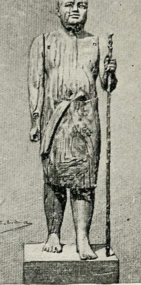An illustration from Apollo : histoire générale des arts plastiques professée en 1902-1903 à l'École du Louvre, 1907, leaf 34