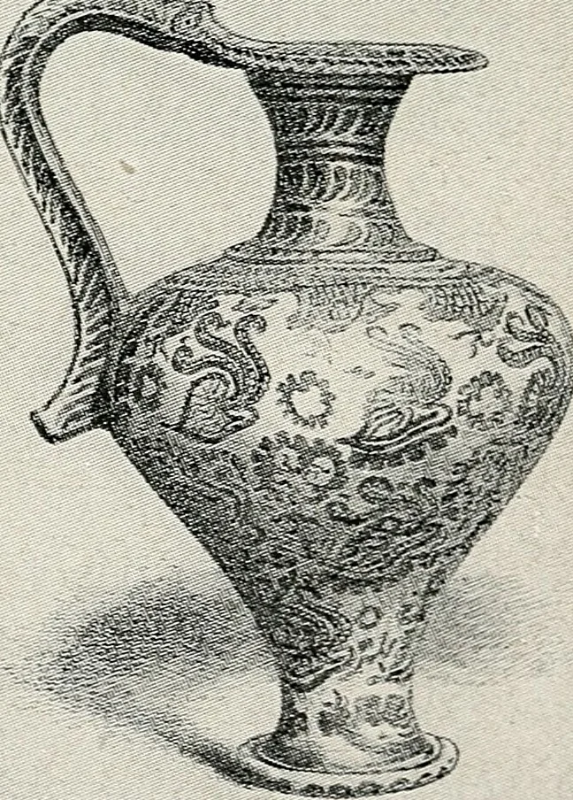 An illustration from Apollo : histoire générale des arts plastiques professée en 1902-1903 à l'École du Louvre, 1907, leaf 46