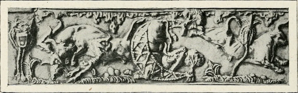 An illustration from Apollo : histoire générale des arts plastiques professée en 1902-1903 à l'École du Louvre, 1907, leaf 47
