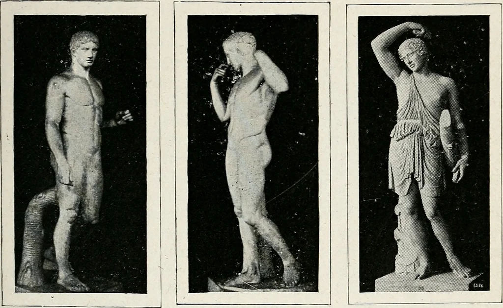 An illustration from Apollo : histoire générale des arts plastiques professée en 1902-1903 à l'École du Louvre, 1907, leaf 56