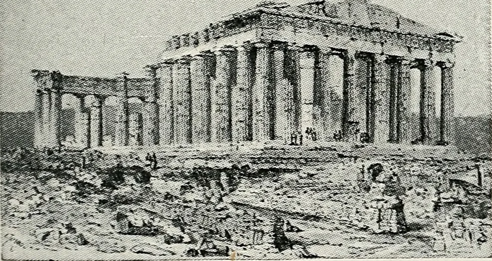 An illustration from Apollo : histoire générale des arts plastiques professée en 1902-1903 à l'École du Louvre, 1907, leaf 58