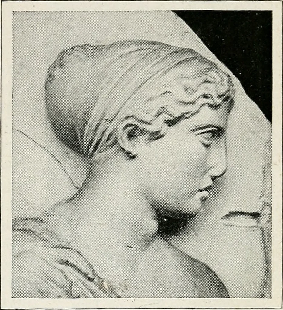 An illustration from Apollo : histoire générale des arts plastiques professée en 1902-1903 à l'École du Louvre, 1907, leaf 62