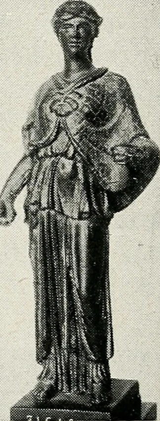 An illustration from Apollo : histoire générale des arts plastiques professée en 1902-1903 à l'École du Louvre, 1907, leaf 63