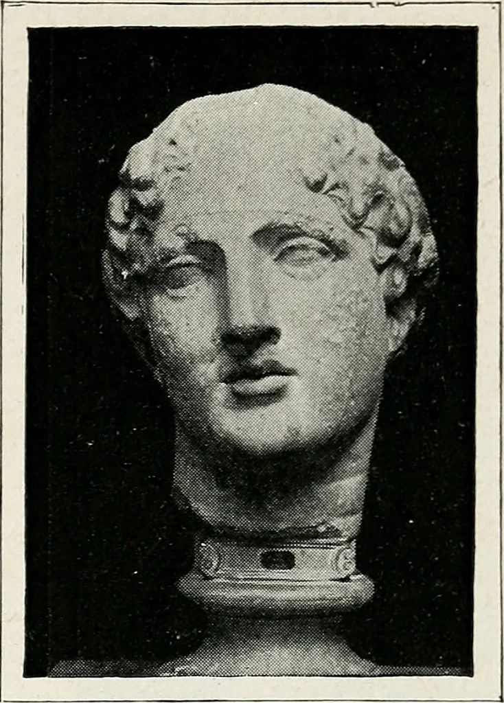 An illustration from Apollo : histoire générale des arts plastiques professée en 1902-1903 à l'École du Louvre, 1907, leaf 64