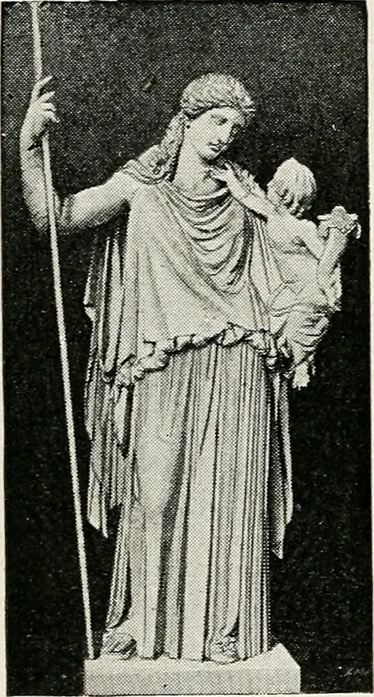 An illustration from Apollo : histoire générale des arts plastiques professée en 1902-1903 à l'École du Louvre, 1907, leaf 67