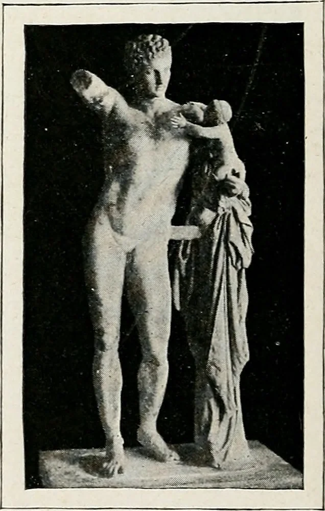 An illustration from Apollo : histoire générale des arts plastiques professée en 1902-1903 à l'École du Louvre, 1907, leaf 67