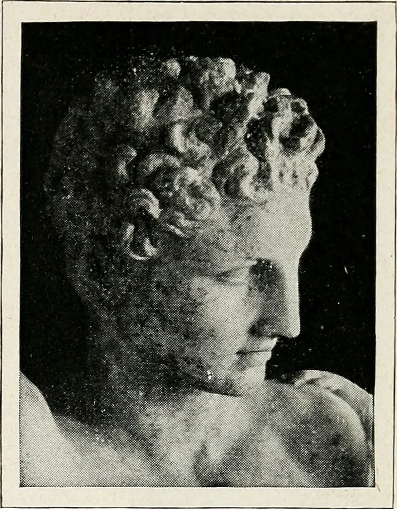 An illustration from Apollo : histoire générale des arts plastiques professée en 1902-1903 à l'École du Louvre, 1907, leaf 68