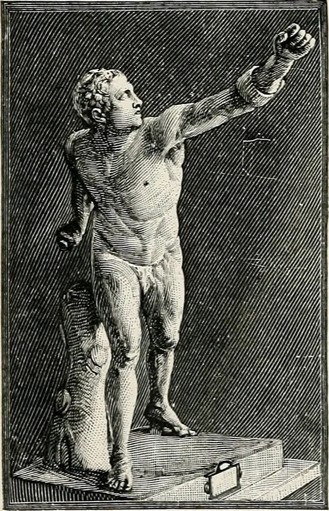 An illustration from Apollo : histoire générale des arts plastiques professée en 1902-1903 à l'École du Louvre, 1907, leaf 71