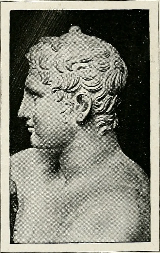 An illustration from Apollo : histoire générale des arts plastiques professée en 1902-1903 à l'École du Louvre, 1907, leaf 71