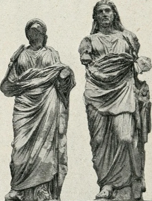 An illustration from Apollo : histoire générale des arts plastiques professée en 1902-1903 à l'École du Louvre, 1907, leaf 72