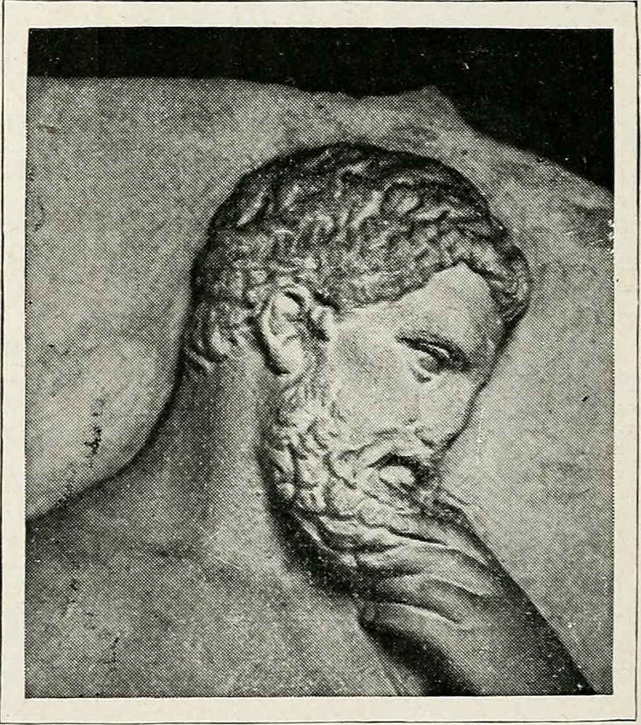 An illustration from Apollo : histoire générale des arts plastiques professée en 1902-1903 à l'École du Louvre, 1907, leaf 75