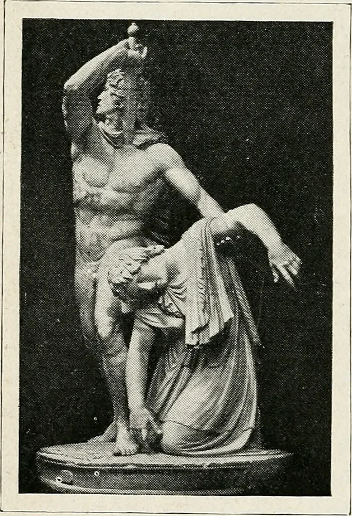 An illustration from Apollo : histoire générale des arts plastiques professée en 1902-1903 à l'École du Louvre, 1907, leaf 77