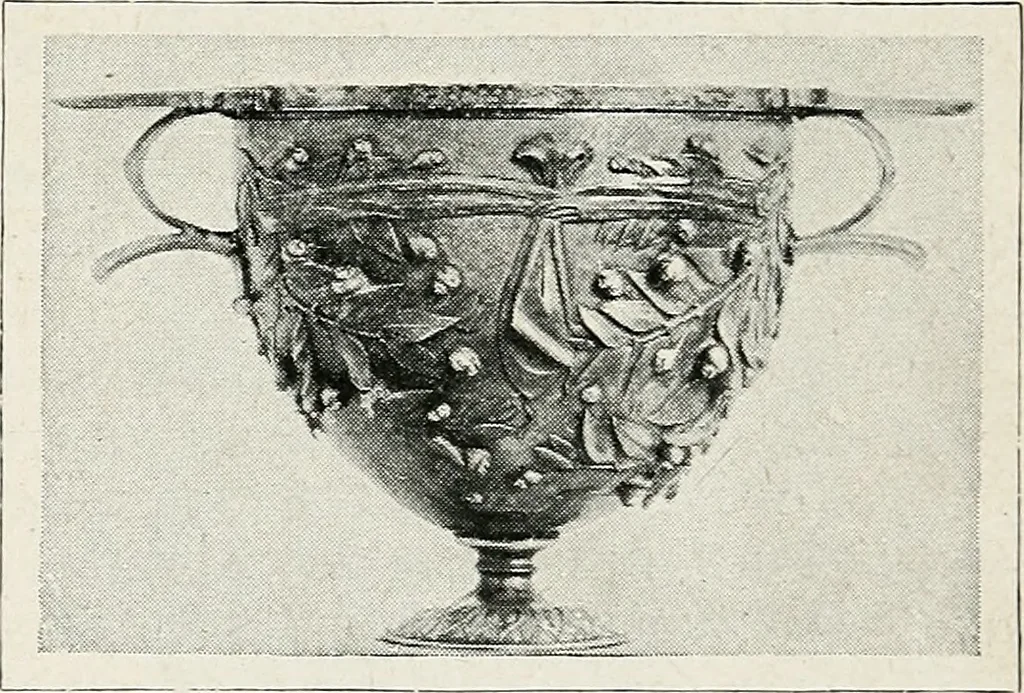 An illustration from Apollo : histoire générale des arts plastiques professée en 1902-1903 à l'École du Louvre, 1907, leaf 84