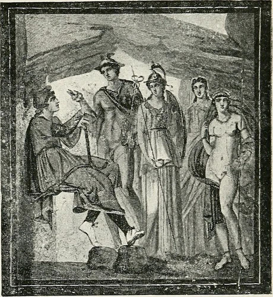 An illustration from Apollo : histoire générale des arts plastiques professée en 1902-1903 à l'École du Louvre, 1907, leaf 86