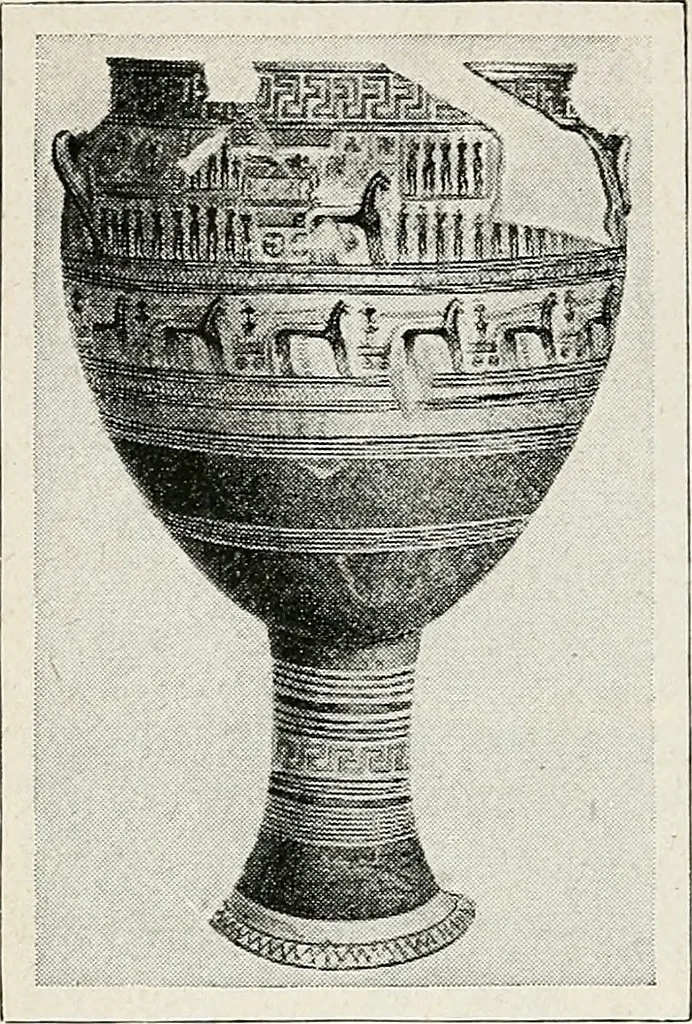 An illustration from Apollo : histoire générale des arts plastiques professée en 1902-1903 à l'École du Louvre, 1907, leaf 87