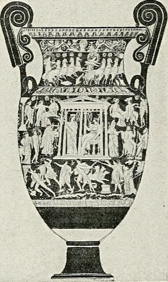 An illustration from Apollo : histoire générale des arts plastiques professée en 1902-1903 à l'École du Louvre, 1907, leaf 89