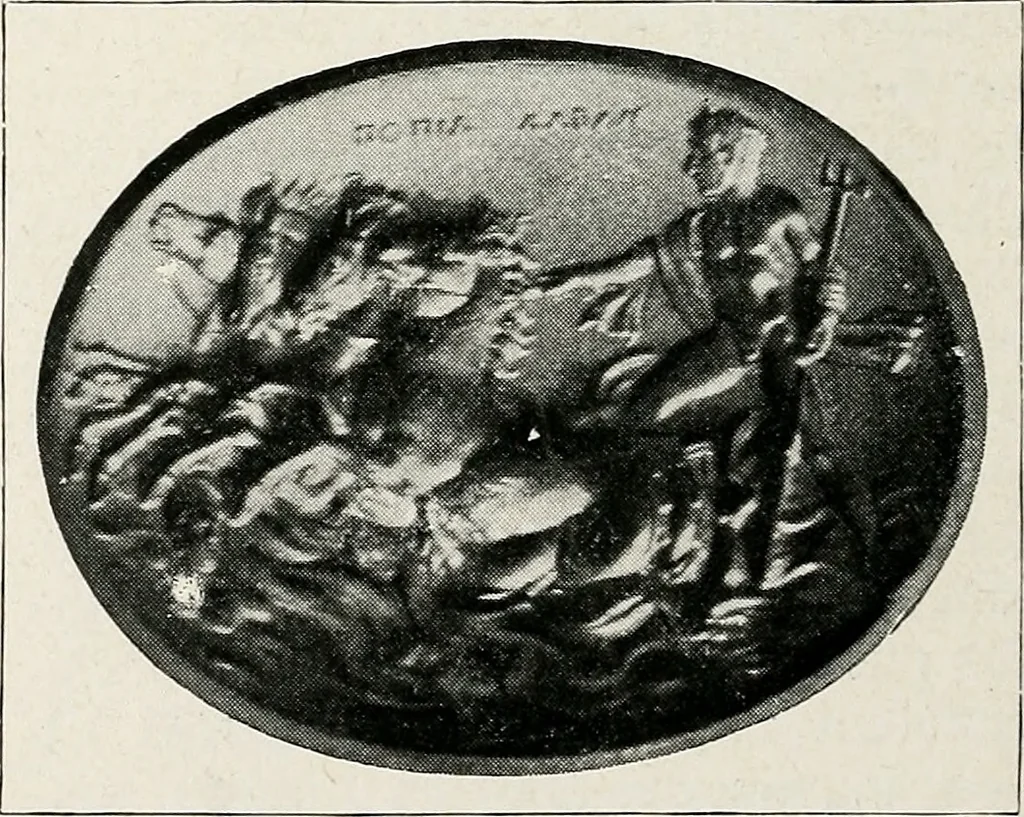 An illustration from Apollo : histoire générale des arts plastiques professée en 1902-1903 à l'École du Louvre, 1907, leaf 91
