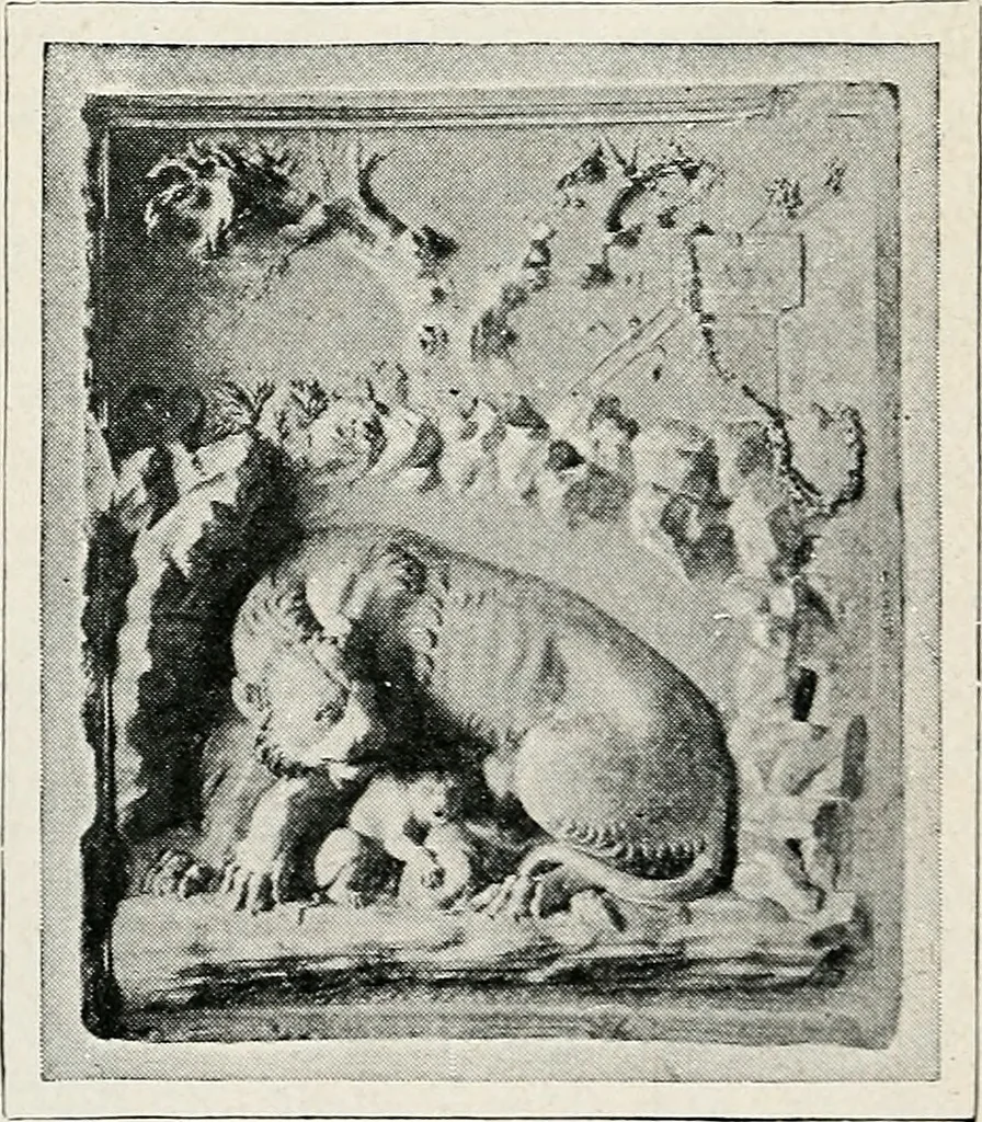 An illustration from Apollo : histoire générale des arts plastiques professée en 1902-1903 à l'École du Louvre, 1907, leaf 98