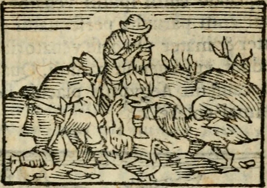 An illustration from Horou Apollonos Neiloou Hieroglyphika eklekta = Hori Apollinis Selecta hieroglyphica : imagines vero cum priuilegio, 1599, leaf 100