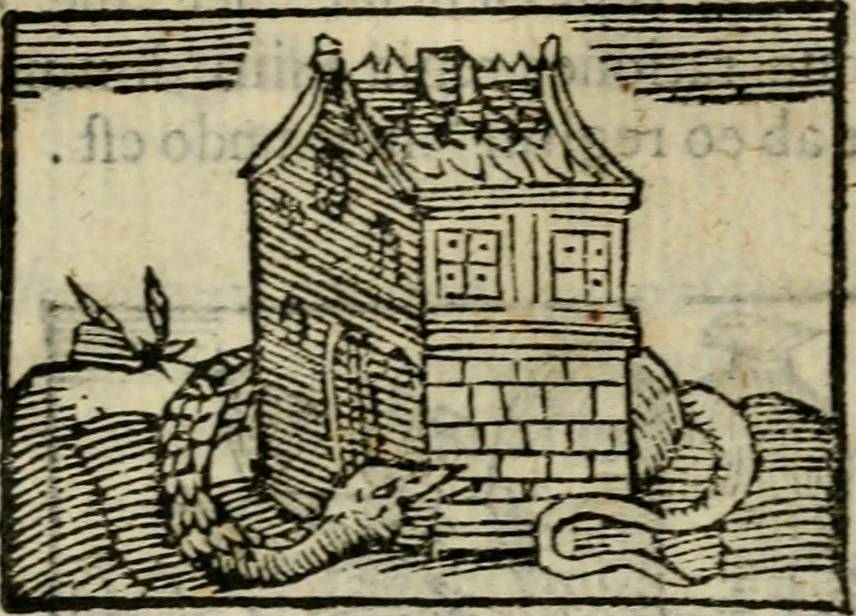 An illustration from Horou Apollonos Neiloou Hieroglyphika eklekta = Hori Apollinis Selecta hieroglyphica : imagines vero cum priuilegio, 1599, leaf 114
