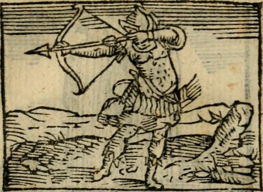 An illustration from Horou Apollonos Neiloou Hieroglyphika eklekta = Hori Apollinis Selecta hieroglyphica : imagines vero cum priuilegio, 1599, leaf 137