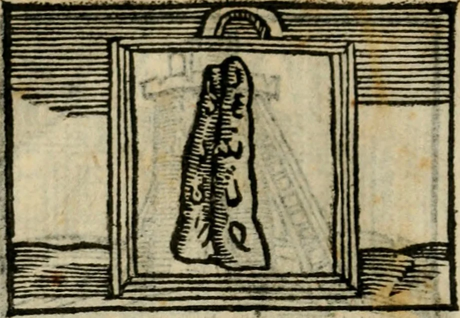 An illustration from Horou Apollonos Neiloou Hieroglyphika eklekta = Hori Apollinis Selecta hieroglyphica : imagines vero cum priuilegio, 1599, leaf 153