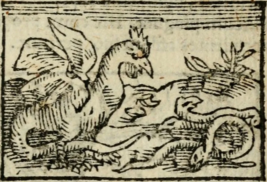 An illustration from Horou Apollonos Neiloou Hieroglyphika eklekta = Hori Apollinis Selecta hieroglyphica : imagines vero cum priuilegio, 1599, leaf 188