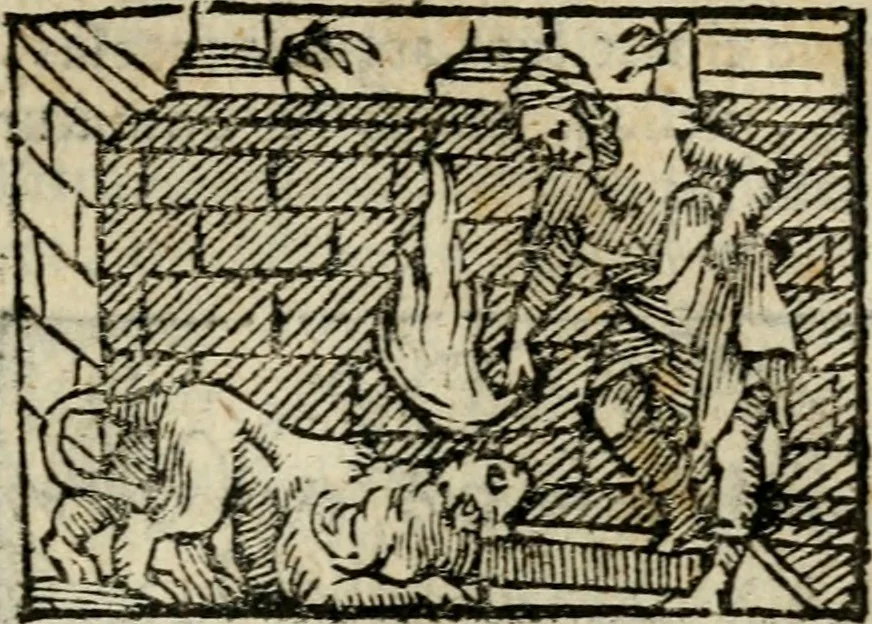An illustration from Horou Apollonos Neiloou Hieroglyphika eklekta = Hori Apollinis Selecta hieroglyphica : imagines vero cum priuilegio, 1599, leaf 206