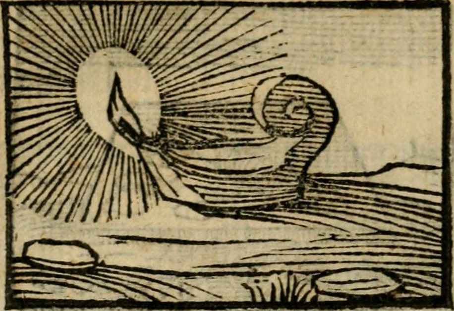 An illustration from Horou Apollonos Neiloou Hieroglyphika eklekta = Hori Apollinis Selecta hieroglyphica : imagines vero cum priuilegio, 1599, leaf 261