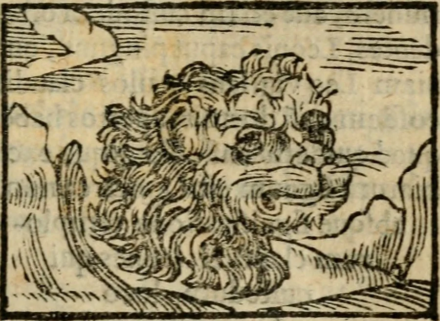 An illustration from Horou Apollonos Neiloou Hieroglyphika eklekta = Hori Apollinis Selecta hieroglyphica : imagines vero cum priuilegio, 1599, leaf 52