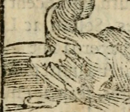 An illustration from Horou Apollonos Neiloou Hieroglyphika eklekta = Hori Apollinis Selecta hieroglyphica : imagines vero cum priuilegio, 1599, leaf 6