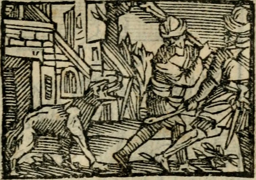 An illustration from Horou Apollonos Neiloou Hieroglyphika eklekta = Hori Apollinis Selecta hieroglyphica : imagines vero cum priuilegio, 1599, leaf 86