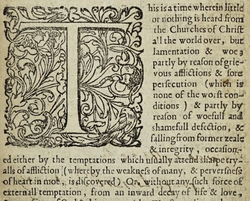 An illustration from Apologeticall relation of the particular sufferings of the faithfull ministers & professours of the Church of Scotland since August, 1660 : wherein se, 1665, leaf 9