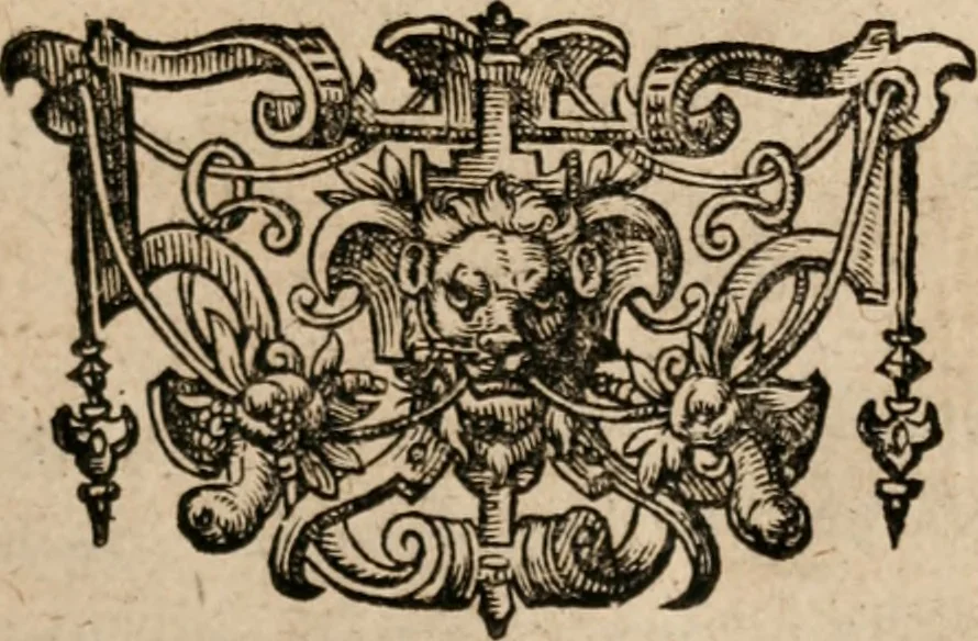 An illustration from Apologia chymico-medica practica Johan. Oberndorfferi ... adversus illiberales Martini Rulandi ... calumnias, 1610, leaf 2