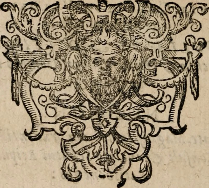 An illustration from Apologia chymico-medica practica Johan. Oberndorfferi ... adversus illiberales Martini Rulandi ... calumnias, 1610, leaf 5