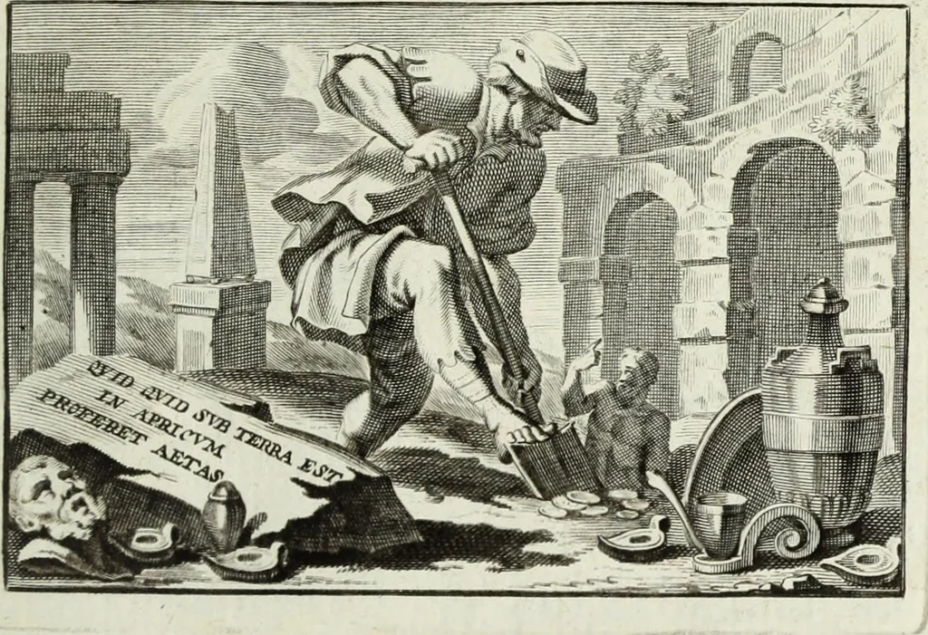 An illustration from Apologia in difesa del Cavaliere conte Sertorio Orsato contra le censure dell' autore del Museo veronese, 1752, leaf 10