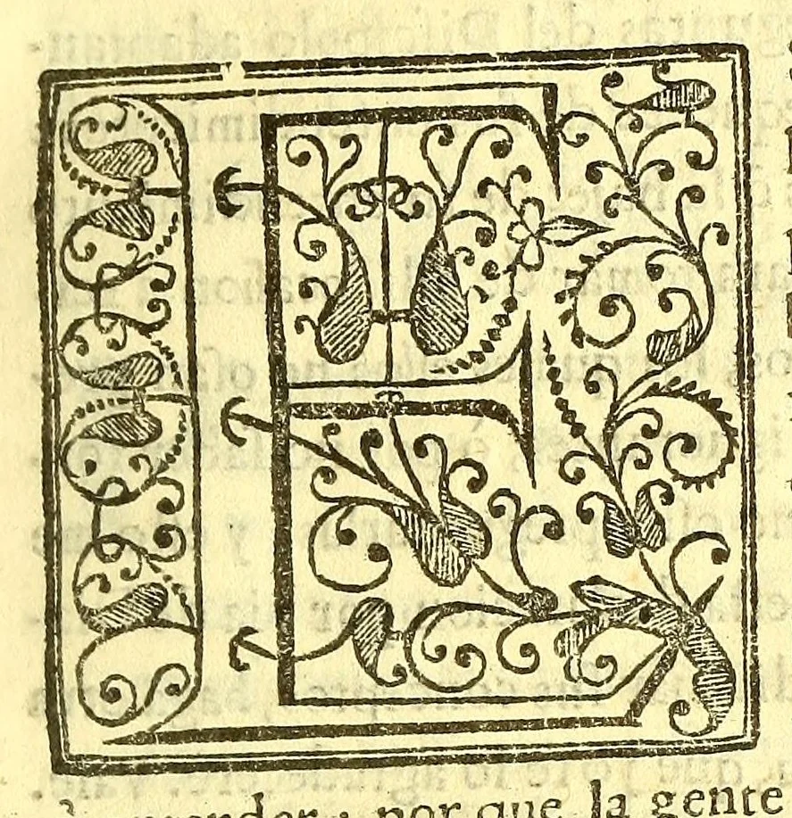An illustration from Apologia, y declaracion en dialogos en la lengua mexicana, del symbolo de San Athanasio, y confessionario breve., 1653, leaf 7