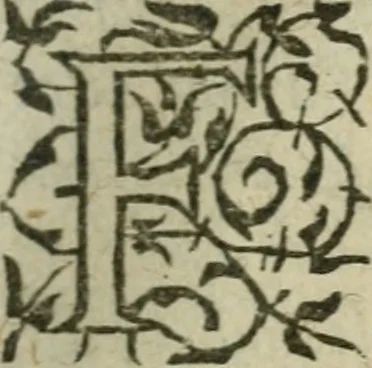 An illustration from Apologie catholique contre les libelles declarations, aduis, et consultations faictes, escrites, & publiees par les liguez perturbateurs de repos du Royaume de France, qui se sont esleuez depuis le decés de feu Monseigneur, frere vnique du Roy, 1585, leaf 6