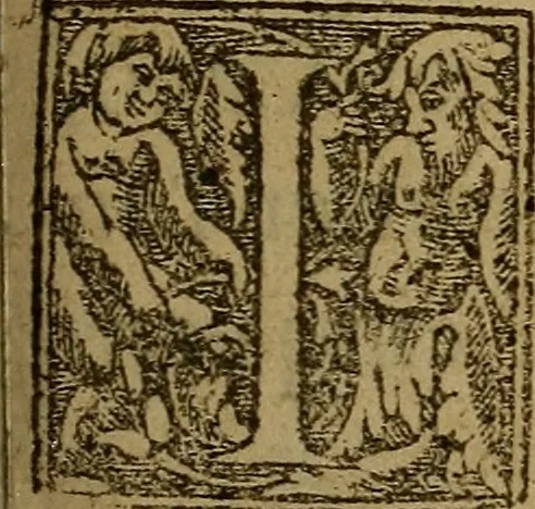 An illustration from Apologie ou defense de l'honorable sentence & tres-juste execution de defuncte Marie Steuard derniere Royne d'Ecosse : Enrichie de plusieurs exemples par comparaisons & diverses histoires d'empereurs, rois & papes ci devant aduenues : Auec les opinions d'hommes entendus en tel cas ... Ensemble aussi la response à certaines obiections ... Aprez la fin du liure sont adioustées les copies des lettres, actes & articles, qui servent à découuir & à bien verifier la trahison de ladite Royne d'Ecosse &c ..., 1588, leaf 18