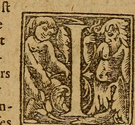 An illustration from Apologie ou defense de l'honorable sentence & tres-juste execution de defuncte Marie Steuard derniere Royne d'Ecosse : Enrichie de plusieurs exemples par comparaisons & diverses histoires d'empereurs, rois & papes ci devant aduenues : Auec les opinions d'hommes entendus en tel cas ... Ensemble aussi la response à certaines obiections ... Aprez la fin du liure sont adioustées les copies des lettres, actes & articles, qui servent à découuir & à bien verifier la trahison de ladite Royne d'Ecosse &c ..., 1588, leaf 213