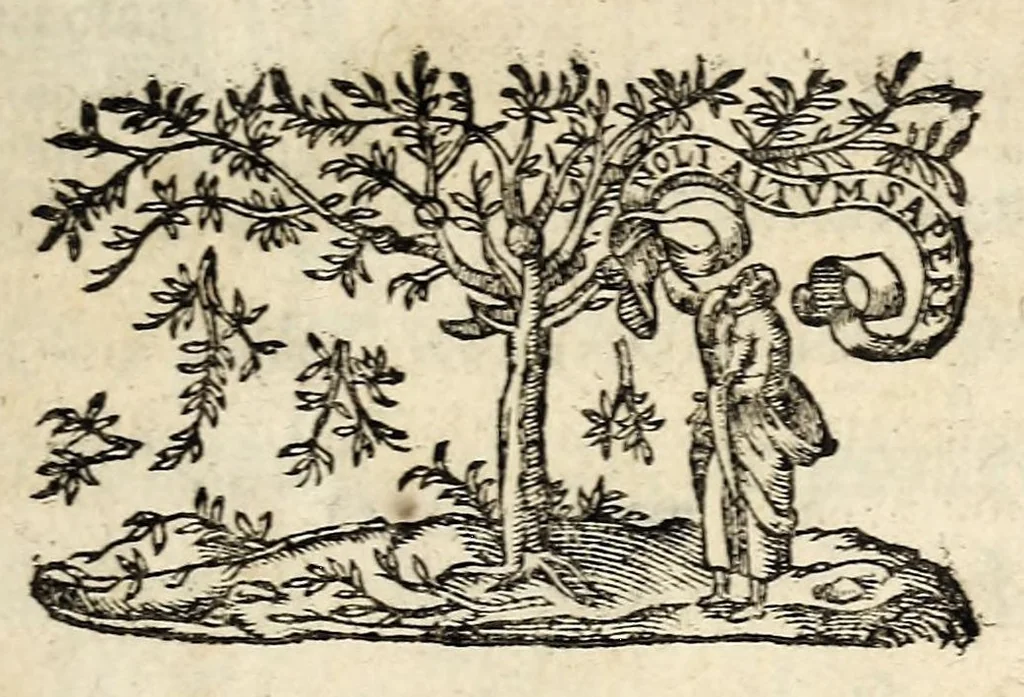 An illustration from Apologie povr les peres iesvites., 1615, leaf 7