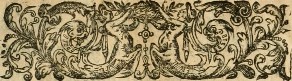 An illustration from Apologie povr tovs les grands personnages qui ont esté faussement soupçonnez de magie, 1625, leaf 10