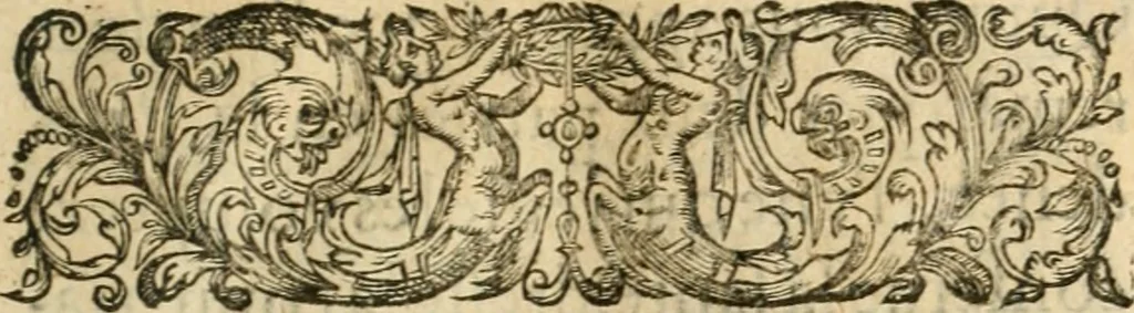 An illustration from Apologie povr tovs les grands personnages qui ont esté faussement soupçonnez de magie, 1625, leaf 32