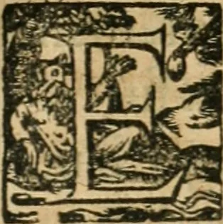 An illustration from Apologie povr tovs les grands personnages qui ont esté faussement soupçonnez de magie, 1625, leaf 572