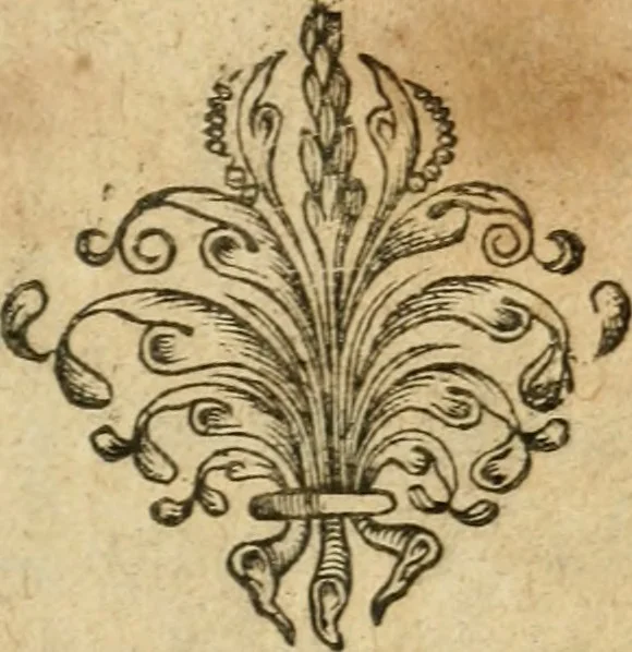 An illustration from Apologie povr tovs les grands personnages qui ont esté faussement soupçonnez de magie, 1625, leaf 8