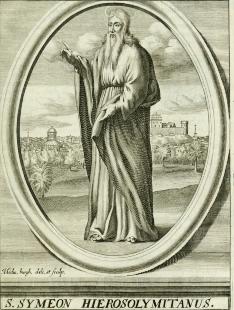 An illustration from Apostolici : or the history of the lives, acts, death and martyrdoms of those who were contemporary with, or immediately succeeded the Apostles : as also the most eminent of the Primitive Fathers for the first three hundred years to which is added, a chronology of the three first ages of the church, 1682, leaf 160