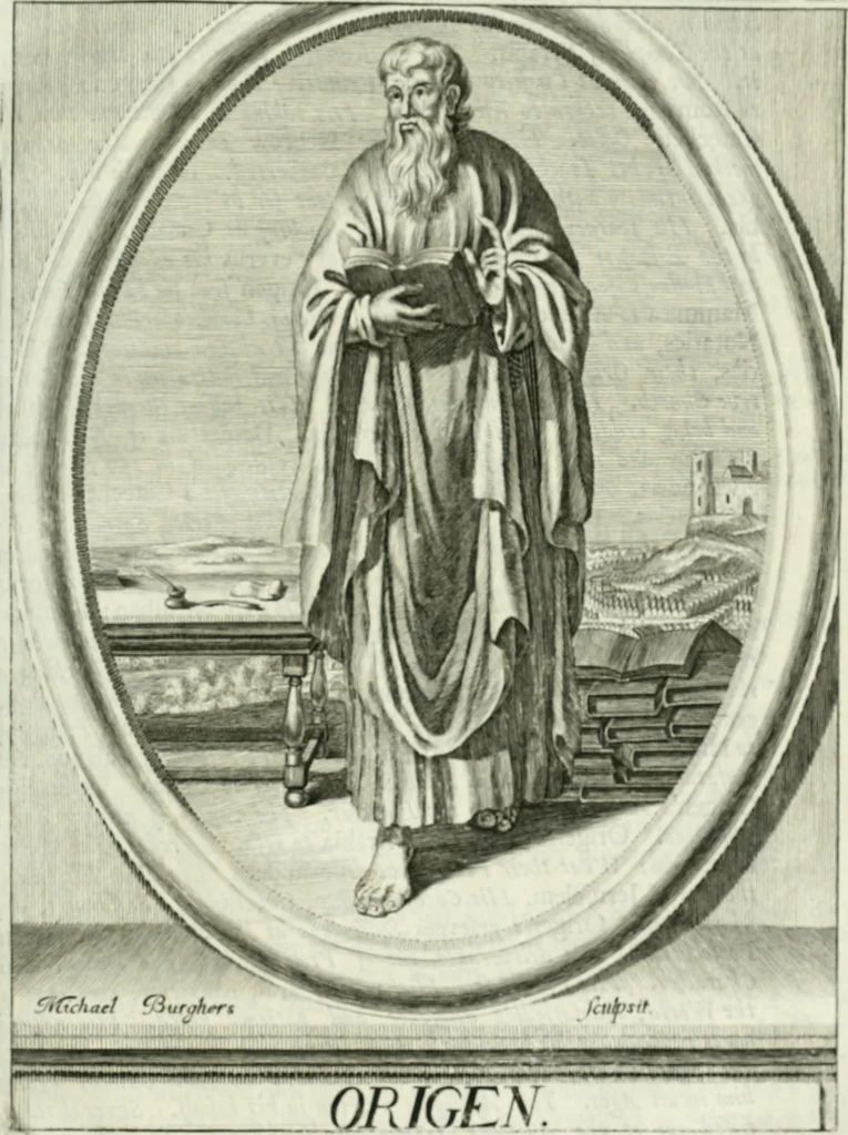 An illustration from Apostolici : or the history of the lives, acts, death and martyrdoms of those who were contemporary with, or immediately succeeded the Apostles : as also the most eminent of the Primitive Fathers for the first three hundred years to which is added, a chronology of the three first ages of the church, 1682, leaf 284