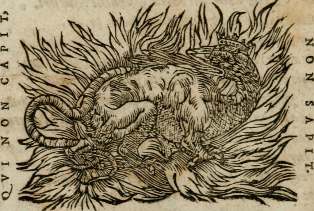 An illustration from Apotelesmata philosophica Mercvrii trivmphantis : de vera et svmma antiquissimorum philosophorum medicina : in qvibvs elvcidatio & clauis totius operis, 1601, leaf 79